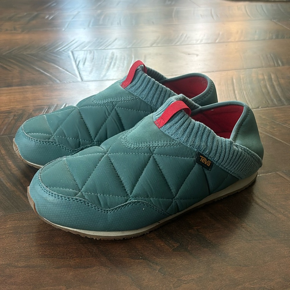 Gently used, versatile Teva slip-on shoes